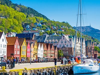 Bergen: En nydelig by på vestkysten av Norge