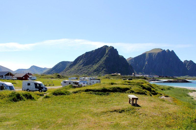 Andenes Camping ligging