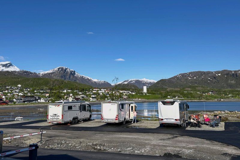 Bjerkvik Camping ruim opgezet
