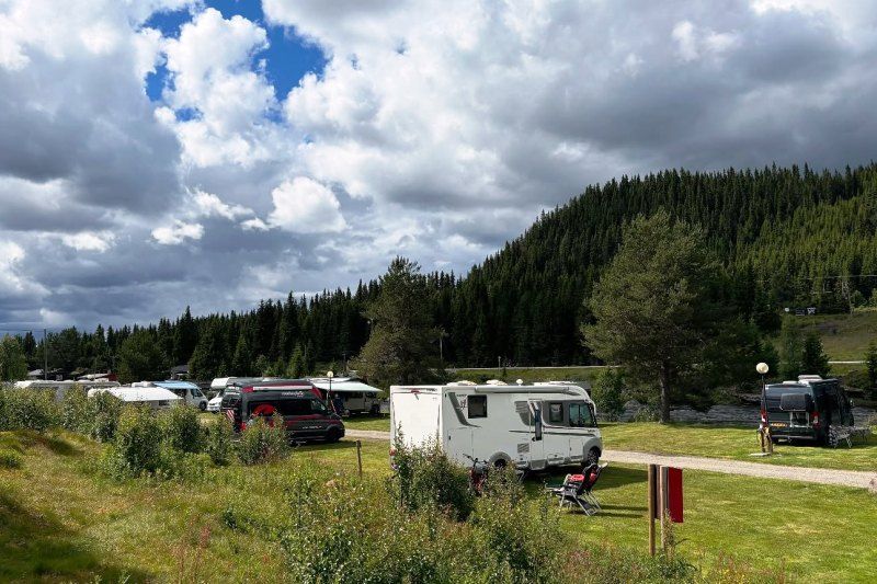 Bjorkestolen Helarscamping Tisleidalen kampeerplaatsen