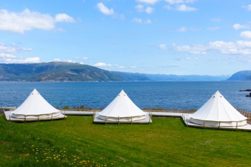 Botnen Camping Sognefjord glampingtenten