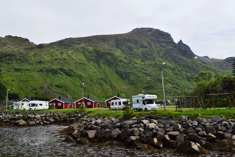 Brustranda Fjordcamping Kampeerplaatsen