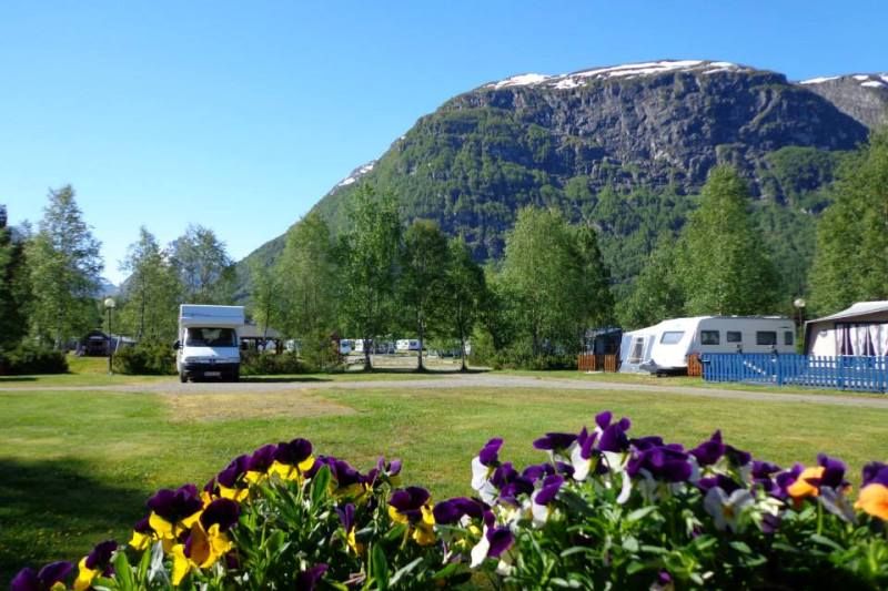 Byrkjelo Camping kampeerplaatsen