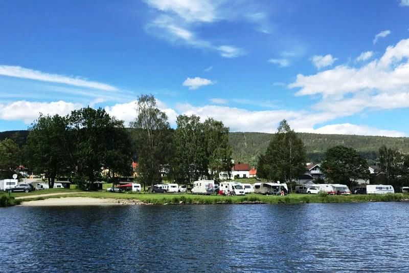 Drammen Camping kampeerplaatsen