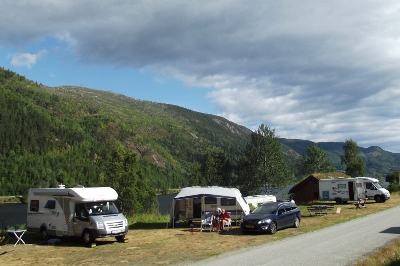 Fjordglott Camping Rodberg ligging