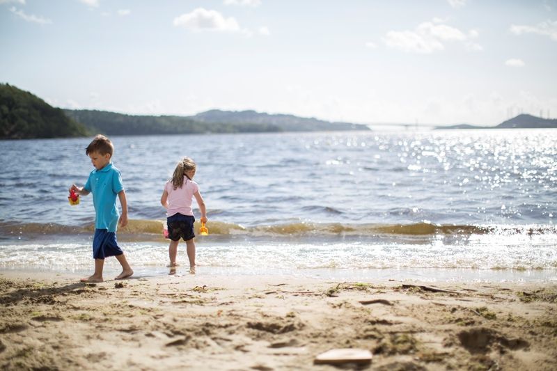 Hamre Familiecamping zandstrand