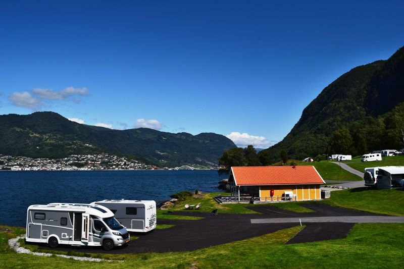 Kjornes Camping Sogndal camping aan het Sognefjord