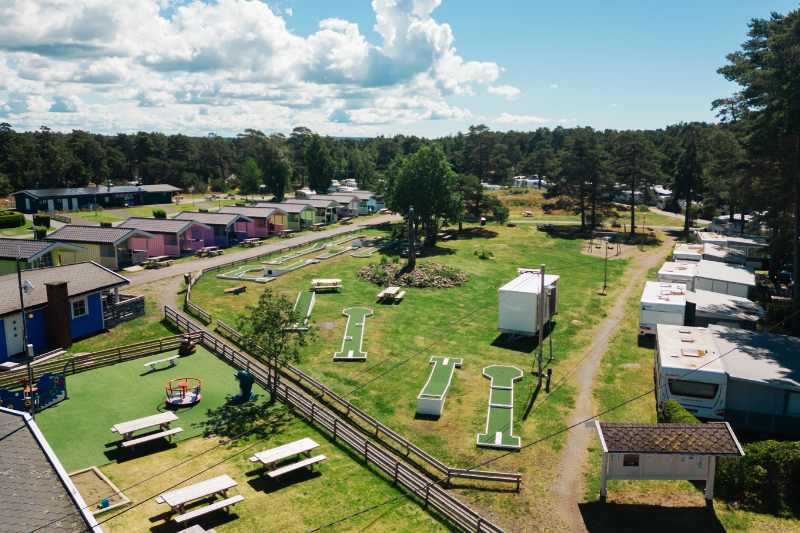 Larkollen Camping Oslofjord minigolf