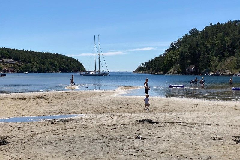 Morvigsanden Camping Grimstad strand