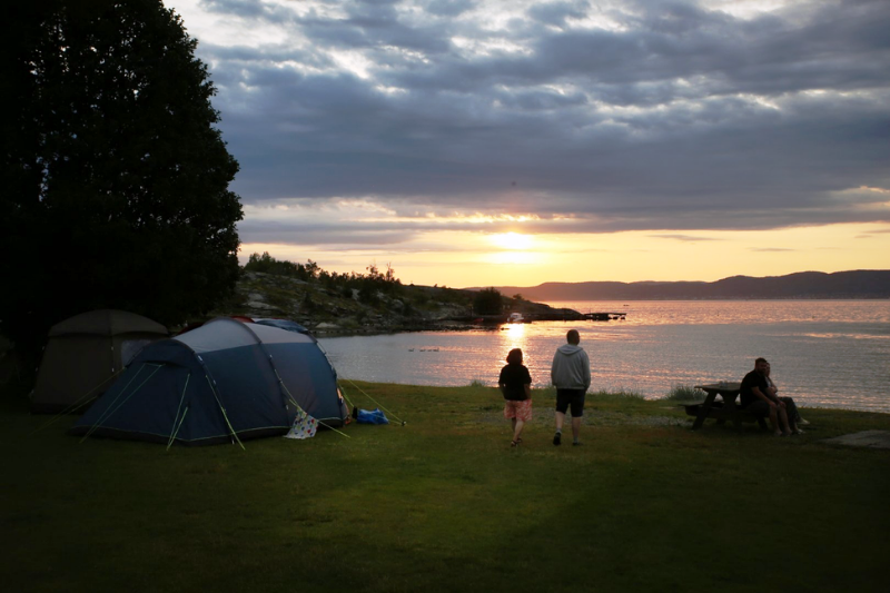 Nes Camping Moss tentplaatsen