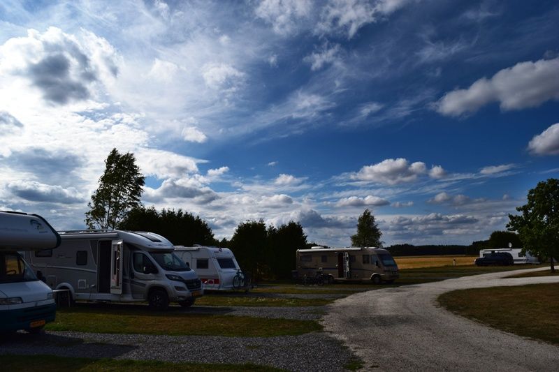 Olberg Camping verharde plaatsen voor campers