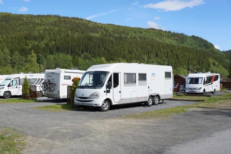 PlusCamp Mosjoen Camping verharde kampeerplaatsen