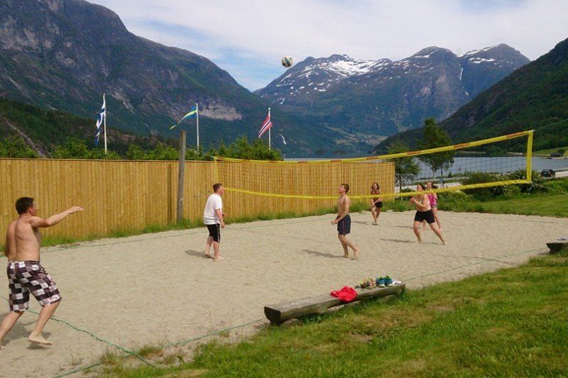 PlusCamp Strynsvatn Camping beachvolleybalveld