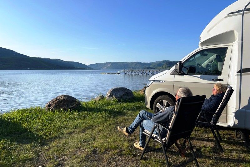 Rognan Fjordcamp Kampeerplaatsen