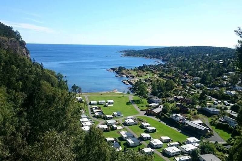 Rognstranda Camping ligging