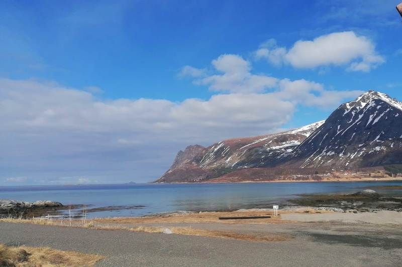 Rystad Lofoten Camping rustige locatie
