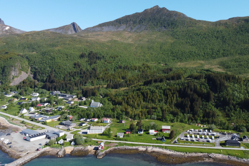 Skaland Camping ligging