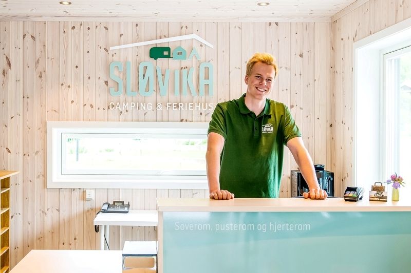 Slovika Camping ontvangst