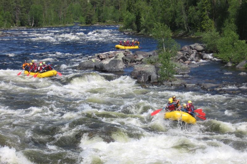 Solenstua Camping raften