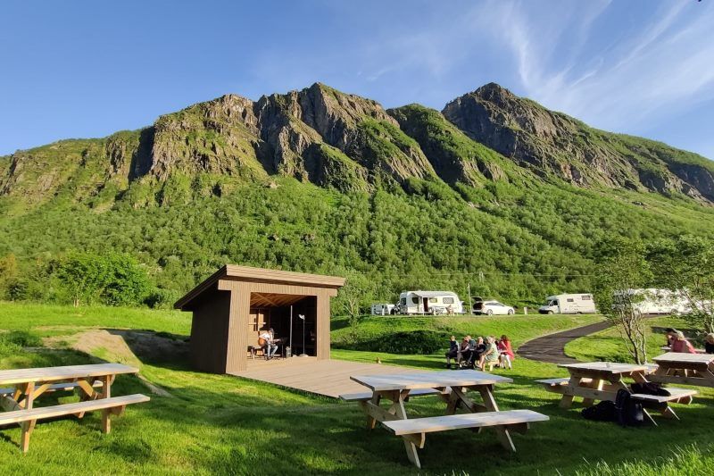 Storviksanden Camping openlucht theater