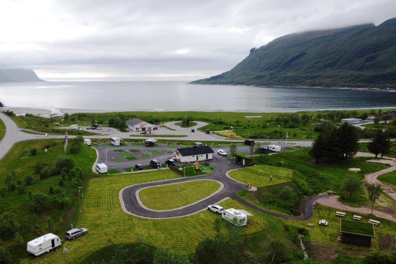 Storviksanden Camping ligging