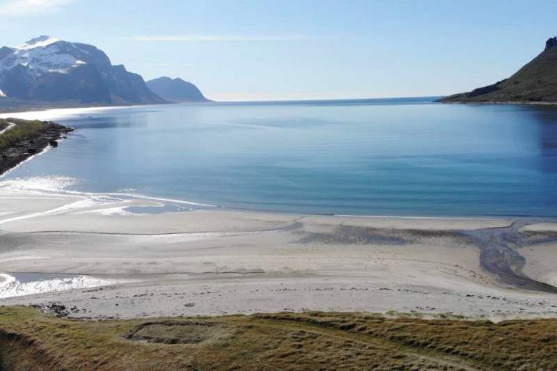 Storviksanden Camping Storvik zandstrand