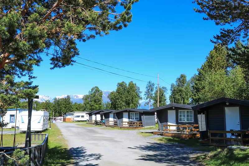 Strandbu Camping Skibotn entree