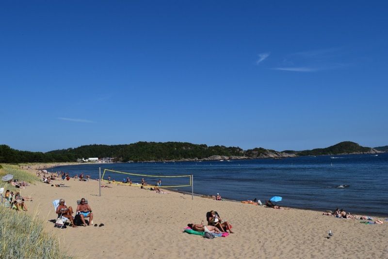 Topcamp Sjosanden Mandal strand