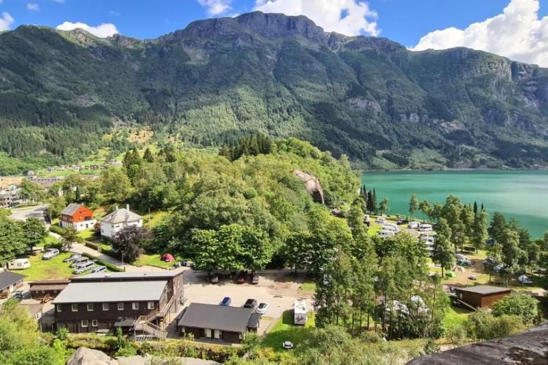 Trolltunga Camping Odda ligging