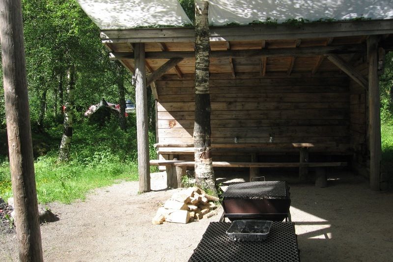 Trollveggen Camping grillplek