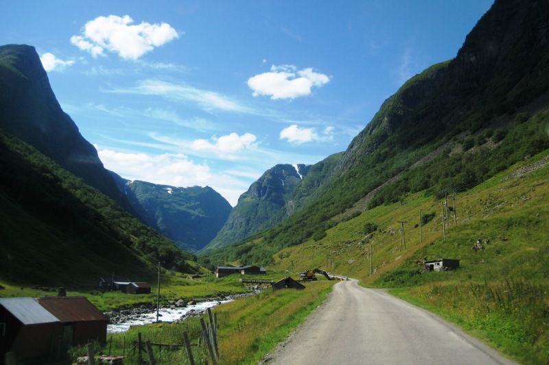 Undredal Camping omgeving
